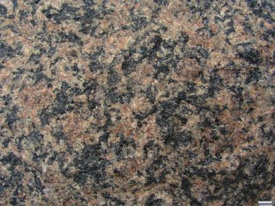 Sjögeras-Granit, Ausschnitt in Aufsicht