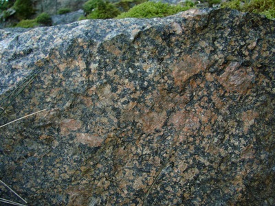 Askersund-Granit, anstehend