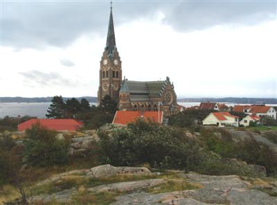 Kirche von Lysekil, aus Bohus-Granit