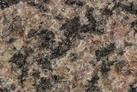 Ausschnitt Sjögeras-Granit in Aufsicht
