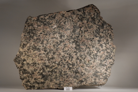 Sjoegeras-Granit in Aufsicht