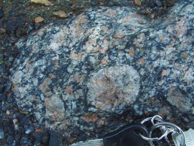 porphyrischer Granit, südlich Askersund