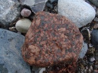 alterierter Småland-Granit